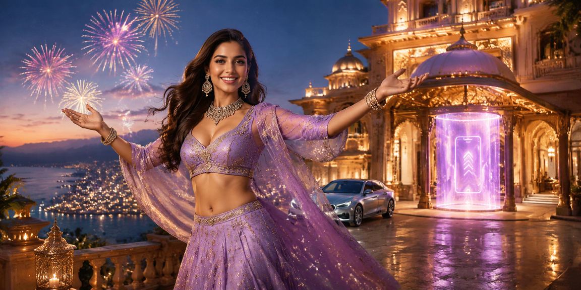 Bollywood style mobile payment and online casino gaming